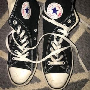 Black High Top Converse